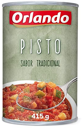 ORLANDO Platos Preparados Pisto Lata 415g sin Gluten