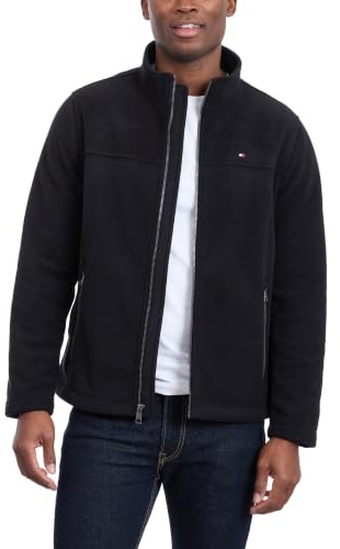 Tommy Hilfiger Herren Lightweight Polar Fleece Jacket Fleecejacke (1er Pack)