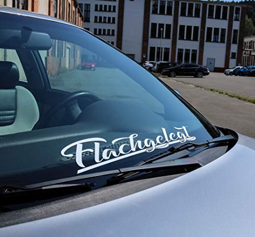 Flachgelegt Frontscheibenaufkleber deep Low Lifestyle Bagged Stance Static Sticker Dapper ringtool Dropped lowerd