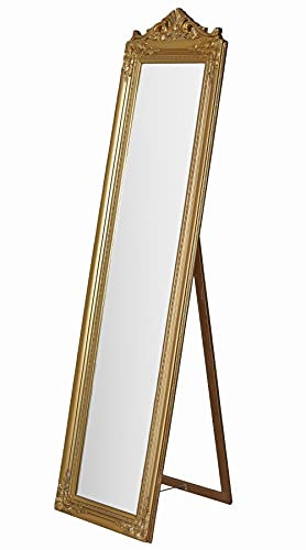 Palazzo Miroir sur pied rectangulaire, style baroque - Or