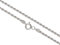 Aka Gioielli® - Damen Herren Kette 925 Sterling Silber Rhodiniert - 2mm Kordelkette - 70 cm lang