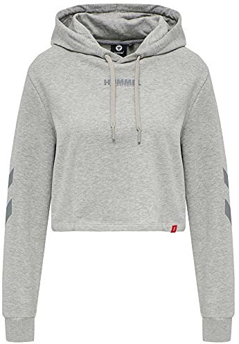 hummel hmlLEGACY Cropped Hoody Damen grau, XL Damen