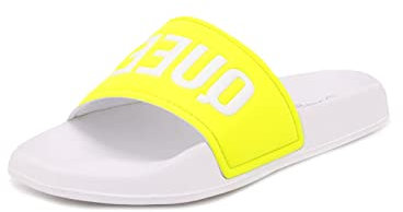 QUEEN HELENA Ciabatte Estive Pantofole Comode Leggere Morbide Fascia Donna PW901 Giallo 39