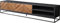 DELIFE Fernsehtisch Famke Mango Teak 200 cm 2 Türen 2 Fächer Lowboard