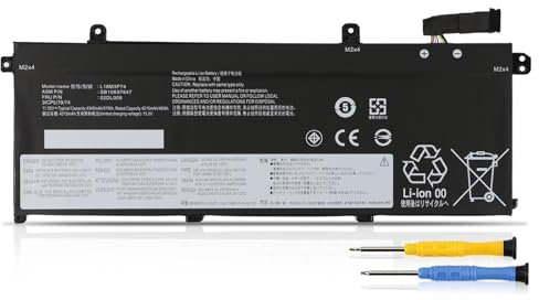 K KYUER L18M3P74 L18M3P73 Laptop Akku für Lenovo ThinkPad T490 T495 P43S T14 P14S Gen 1 2 1st 2nd 20N2 20N3 20RY 20RX 20NJ 20NK 20RH 20RJ 20S0 20S1 20W0 20W1 20S4 20S5 20VX 20VY L18C3P72 L18L3P73