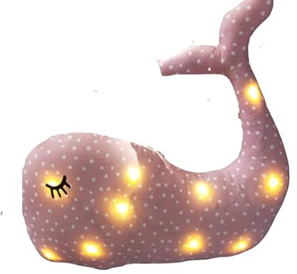 veilleuse baleine ROSE étoilée, idée cadeau, liste de naissance, décoration chambre enfant, fabrication française