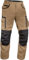 Uvex Tune-up Herren-Arbeitshose lang - robuste Männer-Arbeitshosen mit Kniepolster-Taschen - 35% Baumwolle - Khaki - 44