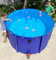 Piscinas Desmontables Acero/ Piscina Marco 1/2/3/4/5/6/7/8/9/10 M Gran Piscina Sobre Rasante/ Piscina Ultra Profunda, Piscina Rectangular De Plástico/ Piscinas Elevadas Alberca, Piscina Sobre Rasante