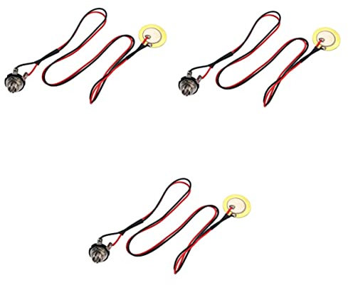 MILISTEN Acoustic Instrument Pickup 3st Tonabnehmer Für Mandoline Einzelner Piezo-tonabnehmer Drum-trigger-wandler Verstärker Gitarre Mandolin Pickup