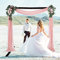 MZQMK Arche de Mariage en Bois, Arche de Jardin, décorations de Mariage rustiques, idéales for Le Jardin, la pelouse, Le Patio, la Cour, Les décorations de Mariage