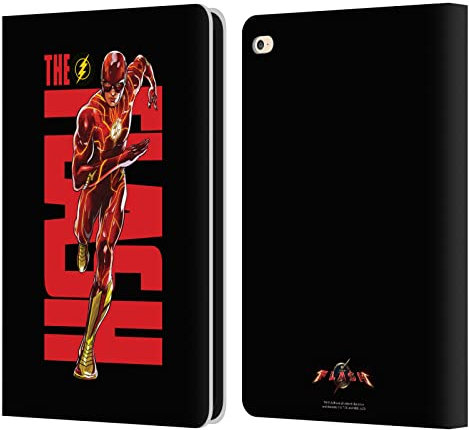 Head Case Designs Offizielle The Flash 2023 Barry Allen Grafiken Leder-Wallet-Hülle Kompatibel mit Apple iPad Air 2 (2014)