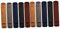 EXCEART 10 STK Etui Elastischer Stifthalter Aus Pu-Leder Elastischer Stifthalter Aus Leder Federmäppchen Aus Pu Mit Elastischem Band Binder Notizbuch Stifthülle Jahrgang Reisen Lesezeichen