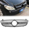 BMIXX Doppellamellen-Frontstoßstange, Nieren-Doppelgitter, Grill-Ersatz, für Benz W639 for Viano/for Vito 2006-2010