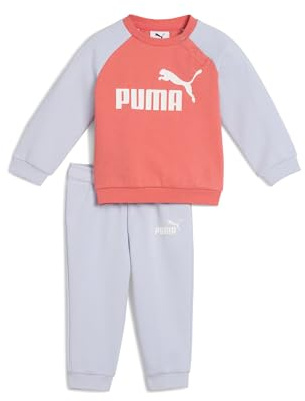 PUMA Unisex Baby Minicats Raglan Crew Set Fl Inf Gestrickte Anzüge, Cool Weather, 68 EU