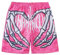 RUMAOZIA Costume da bagno da uomo, pantaloni sportivi corti, estivi, ad asciugatura rapida, da allenamento, da surf, da surf, con stampa teschio, pantaloni corti per il tempo libero, Colore: rosa., M