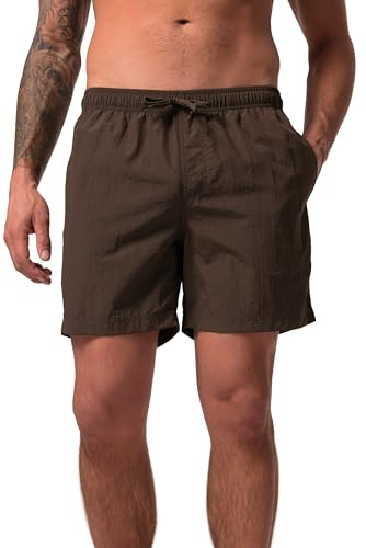 JP 1880 Herren große Größen Übergrößen Menswear L-8XL Badeshorts, Beachwear, Elastikbund haselnuss 5XL 702532110-5XL