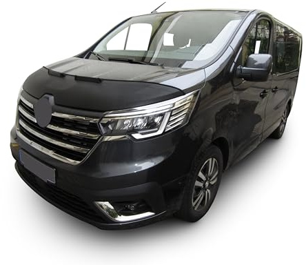 AB3-00829 Auto-Bra Motorhaubenschutz kompatibel mit Renault Trafic ab 2021 Haubenbra Steinschlagschutz Tuning Bonnet Bra