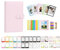 Instant Film Accessories Kit for Instax Mini LiPlay 12 11 9 8+ 8 evo 99 SE 40 90 70 50S 26 25 7S Camera,Include Album/Film Stickers/Magnetic Photo Frames/Hanging Frame (Blossom Pink)