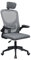 Mars Gaming MGC-ERGOPLUS, Sedia Ergonomica Professionale, Supporto Lombare Dinamico Adattabile, Rete Traspirante, Altezza Regolabile 115 e 125cm, Braccioli Pieghevoli, Poggiatesta Regolabile, Grigio