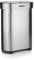 Minky Kitchen Sensor Bin, 55L Stainless Steel Kitchen Bin, Automatic Motion Sensor Waste Bin, Fingerprints & Stains Resistant, Battery-Operated, Large Kitchen Bin for Indoor Use