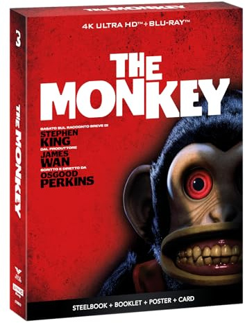 Blu-Ray 4K Uhd Monkey (The) (Ultra Limited Edition Steelbook) (4K Ultra Hd+Blu-Ray Hd)