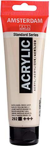 Amsterdam Standard Series Acrylique Tube 120 ml Jaune Naples Rouge Clair 292 (17092922)