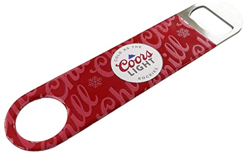 Coors Light Premium Reflective Steel Bartenders Bottle Opener