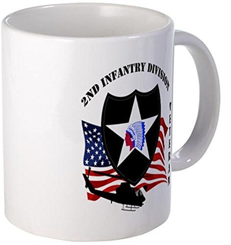Mug 325 ml – 2nd Infantry Division alias Indian Head Division Mug – S Blanc
