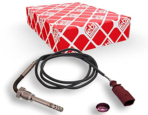febi bilstein 49263 Abgastemperatursensor , 1 Stück | Kompatibel mit: AUDI Q7, VW TOUAREG