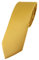 TigerTie Herren Krawatte – schmale 5,5 cm Krawatte in gold einfarbigem Design, ideal für Geschäftstermine, festliche Anlässe und die Freizeit
