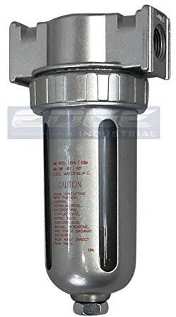 In LINE Desiccant AIR Dryer for Compressed AIR Great for Pneumatic Tools Spray Booth Plasma Cutter, with Desiccant beads (1/2 NPT)