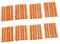 Lot de 50 mèches vulcanisées pour réparation de pneus de voiture, camion, moto, quad, ATV, UTV, tracteurs, voitures, camions, etc.