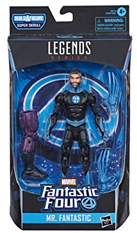 Hasbro Marvel Legends Series Fantastic Four 15 cm Collectible Action Figure Mr Fantastic Toy, Premium Design, 2 Accessories and 1 Build-A-Figure Part