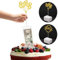 Kuchen Geburtstag Spardose Set mit Toppern und Taschen für Geburtstag Kuchen ab 8 Zoll