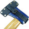 Hide & Drink, Lumberjack Hatchet Sheath, Rustic Case with Adjustable Strap, Protector Holster, Full Grain Leather, Handmade, Slate Blue