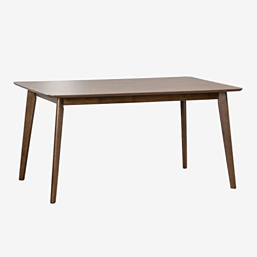 SKLUM Rechteckiger Esstisch aus Holz (150x90 cm) Kerhen Braun Dark