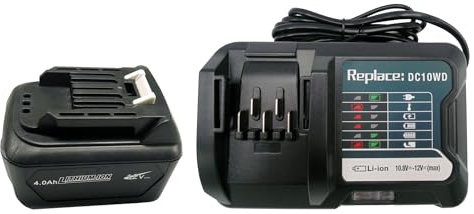 12 V 4000 mAh Battery s BL1041B BL1021B BL1016 for Makita HR166D, HR166DZ HR166D, HR166DZ DF333D, DF0333D TM30D, TM30DZ with DC10WD Charger