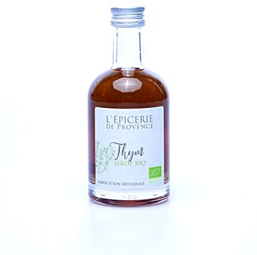 Sirop Biologique Thym Bouteille, 250ml