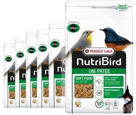 VERSELE-LAGA - NutriBird Patee - Patee für Vögel – reich an Protein – für Vögel (Frugi und Insektenfresser)