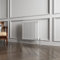 2 Column Radiator White Traditional Style 600x605mm Horizontal Vintage Radiator，Design for Bedroom, Dining Room, Living Room