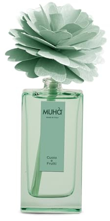 MUHA' Peony Diffuser 50 ml Grün Wasser Leder und Früchte