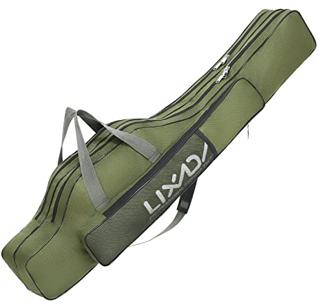 Lixada Portable Fishing Bag Folding Fishing Rod Reel Bag Outdoor Fishing Carrier Bag100cm/130cm/150cm