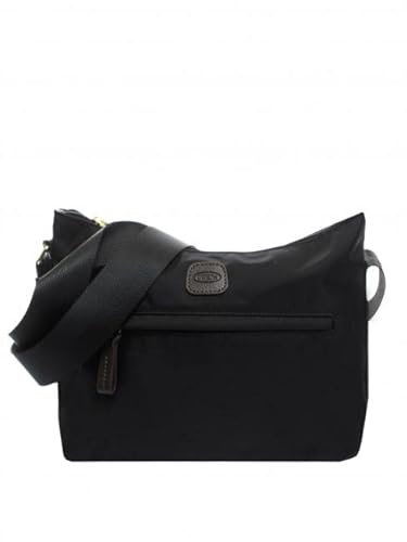 BRIC'S DAMENTASCHE D Schwarz/Moro BXG45056.587 x-bag Schultertasche klein Schwarz/Moro Wahl=P, Schwarz/Brombeer, Einheitsgröße