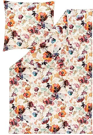 ESTELLA Mako Interlock Jersey Bettwäsche Sanna Multicolor 1 Bettbezug 135 x 200 cm + 1 Kissenbezug 80 x 80 cm