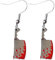 Ohrringe Zu Verkaufen Halloween Schmuck Blut Ohrringe Halloween Ohrringe Ohrringe Kristall Schwarz (A, One Size)