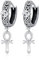 Ankh Hoop Earrings Sterling Silber Ankh Kreuz Ohrringe Ägyptische Ankh Huggie Ohrringe Ankh Schmuck Geschenke für Männer Frauen