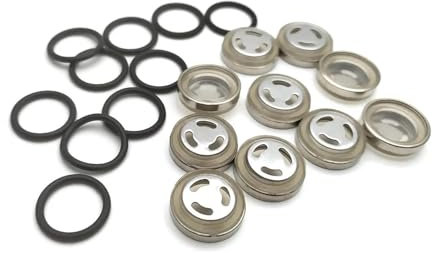 UNPGATUB 10 Juegos de Cilindro de Freno Maestro, Mirilla de depósito, Junta de Moto de Cross, 18mm, 12mm, 14mm 100% 18mm