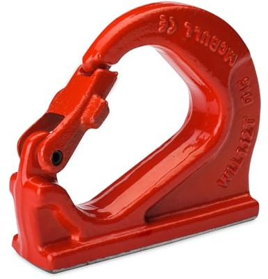 Anschweißhaken 3000kg 3to Baggerhaken Lasthaken schweißbar Güteklasse 8