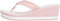 Tommy Hilfiger Tongs Femme Stripes avec Talon Compensé, Rose (Foggy Pink), 41