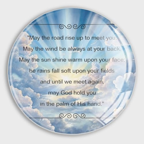 May The Road Rise Up to Meet You Fridge Magnets Magnetic Whiteboard For Fridge Positive Quotes Glass Strong Fridge Magnets Refrigerator Magnets for Whiteboard Fridge Kitchen Office